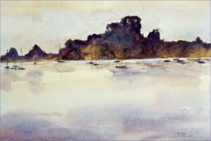 Dusk on the Helford
